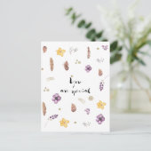 Je bent speciaal briefkaart (Staand voorkant)