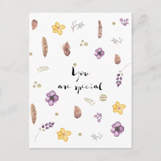 Je bent speciaal briefkaart