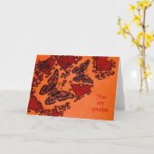 Je bent speciaal kaart (Gele Bloem)