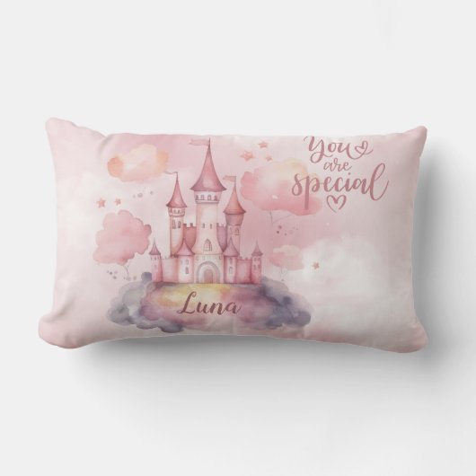 Je bent speciaal lumbaal kussen (Voorkant)