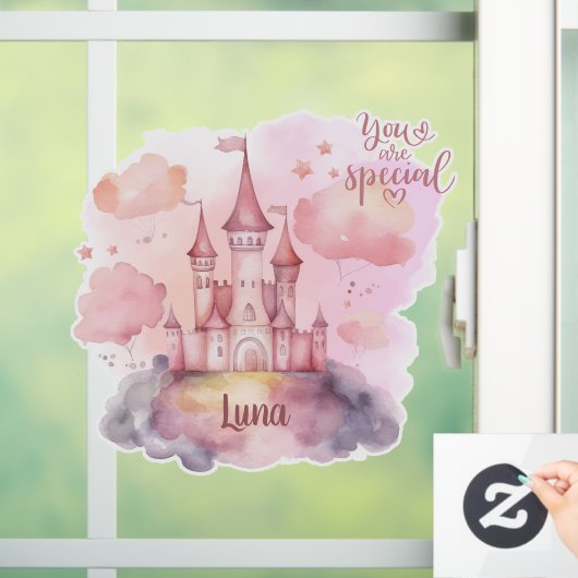 Je bent speciaal raamsticker (Huis)