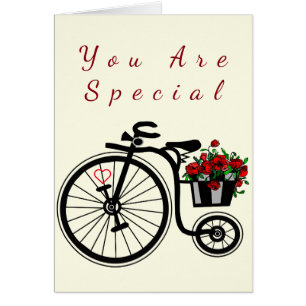 Je bent speciaal - Romantische bike