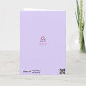 Je bent speciaal | Schattigee Eenhoorn Valentijnsd Bedankkaart (Achterkant)