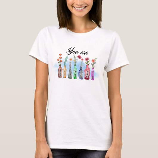 Je bent speciaal t-shirt (Voorkant)