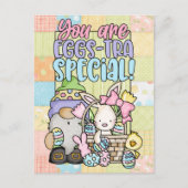 Je bent speciaal voor eieren. feestdagenkaart (Voorkant)