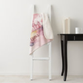 Je bent Special Palace op de Pink Cloud Sherpa Deken (In situ)