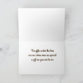 JE BENT SPECIALER DAN ELKE KERSTCADEAU KAART (Binnen)