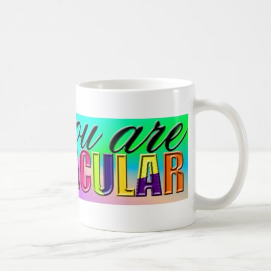Je bent spectaculair koffiemok (Rechts)