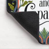 Je bent sterk en capabel Inspirerend quote Muismat (Hoek)