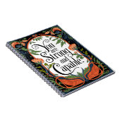 Je bent sterk en capabel Inspirerend quote Notitieboek (Rechterzijde)