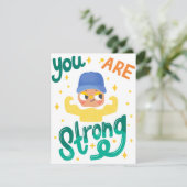 JE BENT STERK FEESTDAGENKAART (Staand voorkant)