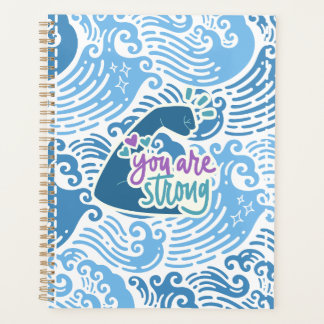 Je bent sterke oceaan thema planner