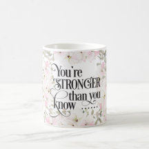 "Je bent sterker dan... Bloemen Christelijk/Bijbel