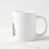 Je bent sterker dan deze storm. grote koffiekop (Rechts)