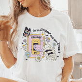 Je bent sterker dan je angst Tri-Blend shirt