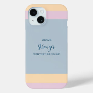 Je bent sterker dan je denkt iPhone 15 case