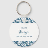 Je bent sterker dan je denkt dat je Sleutelhanger  (Voorkant)