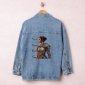 Je bent sterker dan je denkt denim jacket (Hangar)