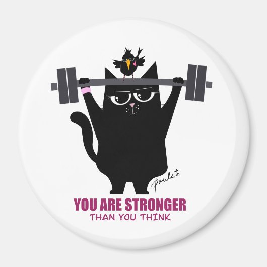 Je bent sterker dan je denkt - magneet (Voorkant)