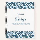 Je bent sterker dan je denkt notitieboek (Voorkant)