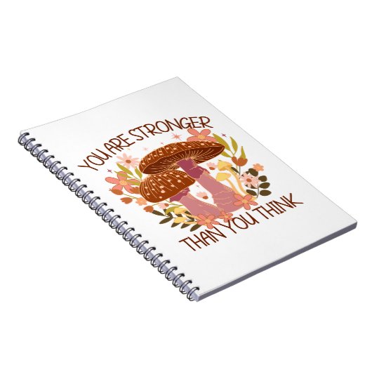 Je bent sterker dan je denkt notitieboek (Rechterzijde)