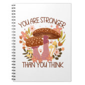 Je bent sterker dan je denkt notitieboek (Voorkant)
