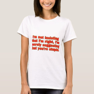 Je bent stoute t-shirt