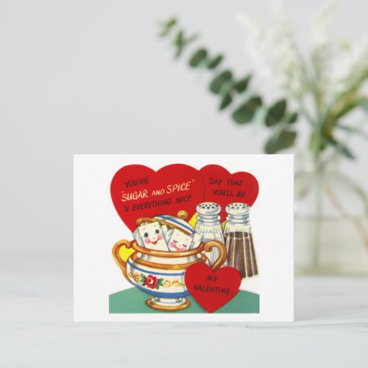 Je bent Suiker en Spice Briefkaart (Staand voorkant)