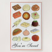 Je bent sukkel Indiaas Mithai Sweets Confections F Legpuzzel (Verticaal)