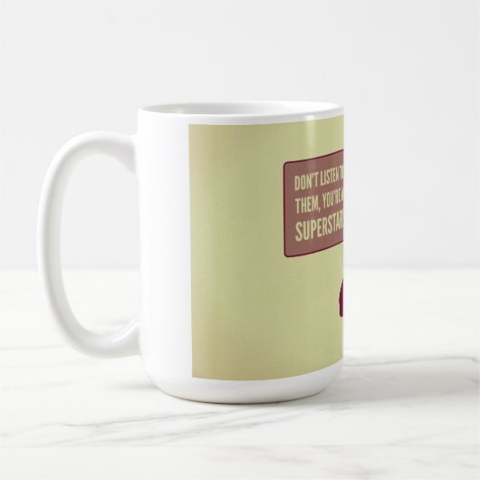 Je bent superster koffiemok (Links)