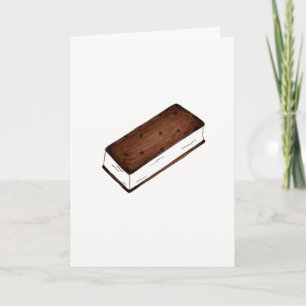 Je bent Sweet Bedankt Chocolate Ice Cream Sandwich