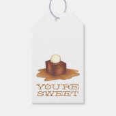 Je bent Sweet British Sticky Toffee Pudding Labels Cadeaulabel (Voorkant)