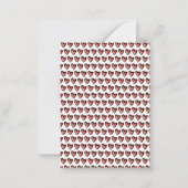 Je bent Sweet Cupcake Classroom Valentijn Kaart 10 Notitiekaartje (Achterkant)