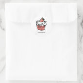 Je bent Sweet Cupcake Valentijn Sticker (Tas)