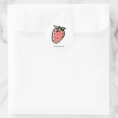 Je bent Sweet Strawberry Valentijn Sticker (Tas)