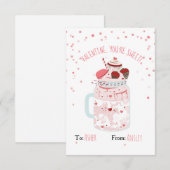 Je bent Sweet Valentijn Crazy Milkshake (Voorkant / Achterkant)