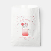 Je bent Sweet Valentijn Love Crazy Milkshake Bedankzakje (Voorkant)