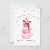 Je bent Sweet Valentijn Strawberry Crazy Milkshake (Voorkant)
