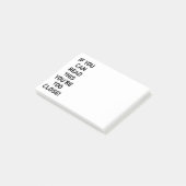 Je bent te dicht bij Funny Quote Post-it® Notes (Schuin)