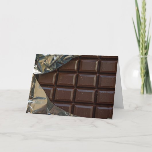 Je bent te lief, Chocolate Snoep Bar Kaart (Voorkant)