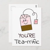 Je bent tea-rijk briefkaart (Voorkant / Achterkant)