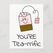 Je bent tea-rijk briefkaart (Voorkant)