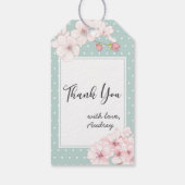 Je bent Teariffic Tea Pot & Cups Dank je Cadeaulabel (Achterkant)