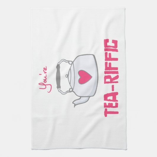 je bent thee-riffisch theedoek (Verticaal)