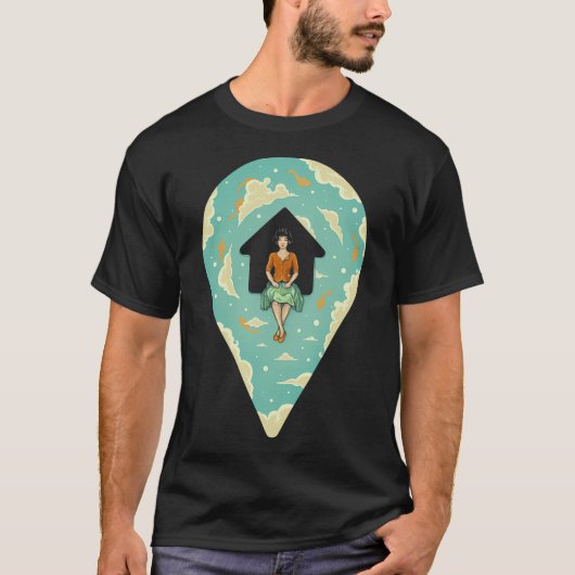 Je bent thuis t-shirt (Voorkant)
