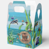 Je bent Turtle-y Geweldig Gable Favor Box Bedankdoosjes (Open)