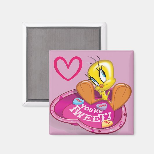 Je bent Tweet TWEETY™ Bowl Magneet (Voorkant / Achterkant)