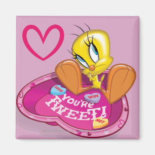 Je bent Tweet TWEETY™ Bowl Magneet