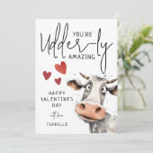 Je bent uier-ly geweldig | Leuke Valentijnsdag Feestdagenkaart (Staand voorkant)