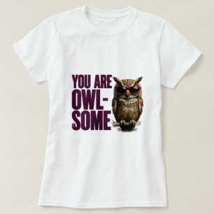 🦉 Je Bent Uil-tje Leuk Uil Puns Quote T-shirt
